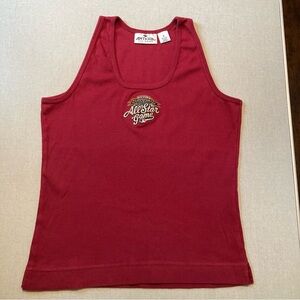 Vintage, 2002 Brewers All Star Game,  Red, 100% cotton Women’s Med tank Top.
